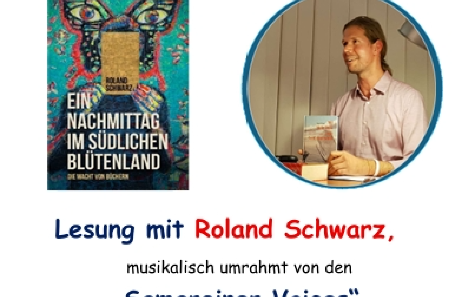 Plakat Lesung Roland Schwarz